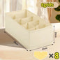 Cabinet Underwear Organizer Drawer Clothes Organizer Boxes Closet Organizer for Underwear Bra Sock Underpants Storage Organizers