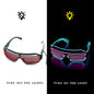 Glowing Glasses LED Gafas Luminous Bril Neon Christmas Glow Sunglasses Flashing Light Glass for Party Supplies Prop Costumes New