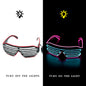 Glowing Glasses LED Gafas Luminous Bril Neon Christmas Glow Sunglasses Flashing Light Glass for Party Supplies Prop Costumes New