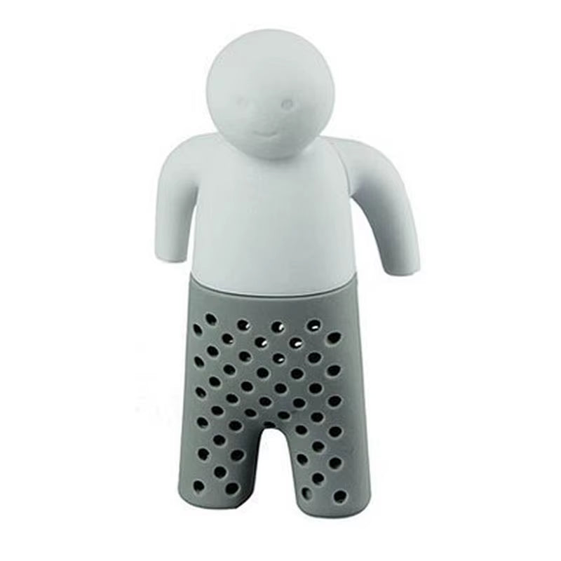 Silicone Tea Strainer Interesting Life Partner Cute Teapot Tea Filter Infuser Brewing Teapot Tea Accessories Kitchen Tools