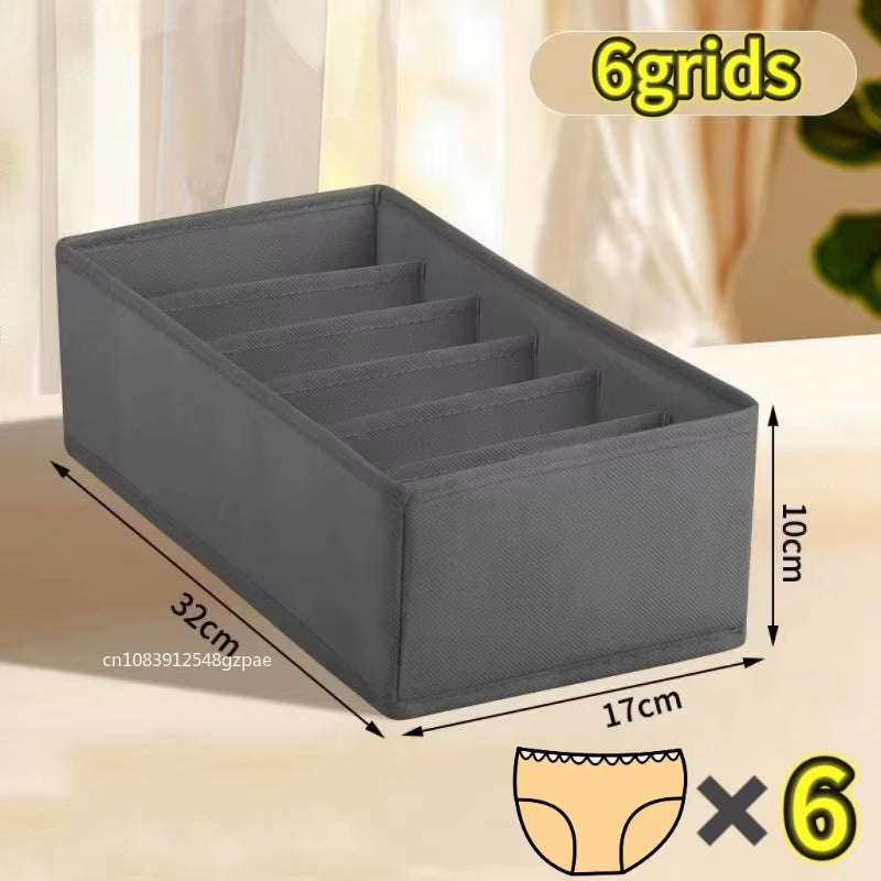 Cabinet Underwear Organizer Drawer Clothes Organizer Boxes Closet Organizer for Underwear Bra Sock Underpants Storage Organizers