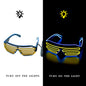 Glowing Glasses LED Gafas Luminous Bril Neon Christmas Glow Sunglasses Flashing Light Glass for Party Supplies Prop Costumes New