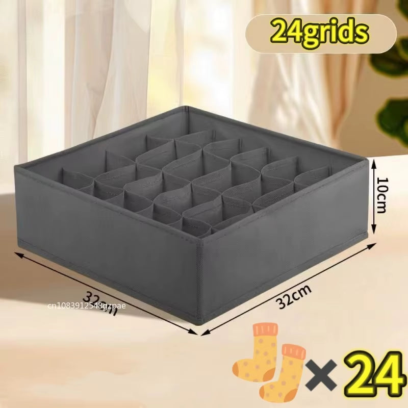 Cabinet Underwear Organizer Drawer Clothes Organizer Boxes Closet Organizer for Underwear Bra Sock Underpants Storage Organizers