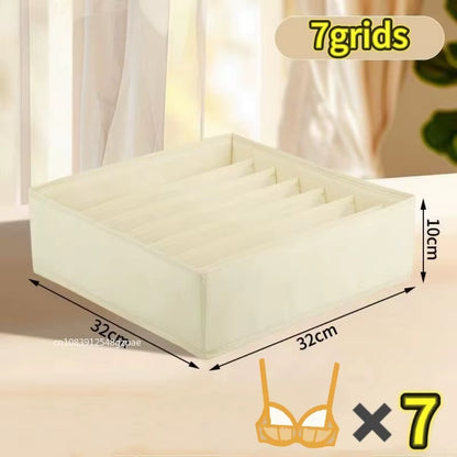 Cabinet Underwear Organizer Drawer Clothes Organizer Boxes Closet Organizer for Underwear Bra Sock Underpants Storage Organizers